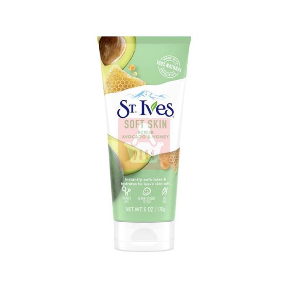 ST.IVES SOFT SKIN AVOCADO & HONEY SCRUB	170 GM