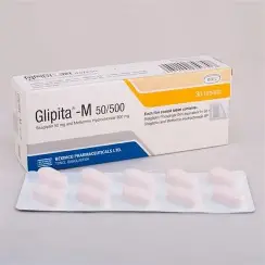 Glipita-M 50/500MG Tablet