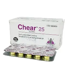 Chear 25mg Tablets