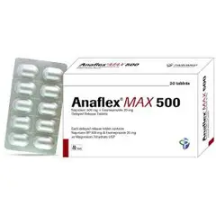 Anaflex Max 500mg Tablets