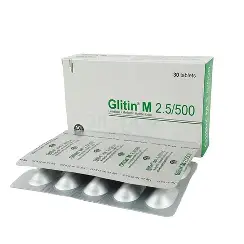 Glitin M 2.5/500mg Tablets