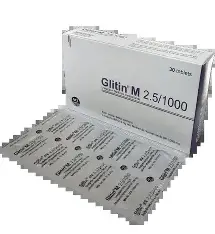 Glitin M 2.5/1000mg Tablet