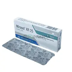 Mirasol XR 25MG Tablet
