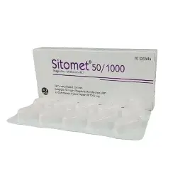 Sitomet 50/1000mg Tablets