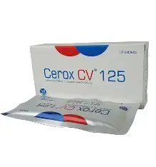 Cerox cv 125mg Tablet
