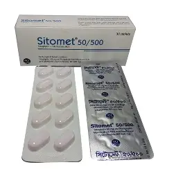 Sitomet 50/500mg Tablets