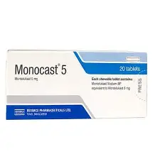 Monocast 5MG Chewable Tablet