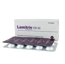 Lamitrin ER-50mg Tablets