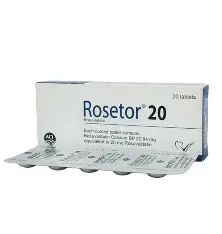 Rosetor 20mg Tablet