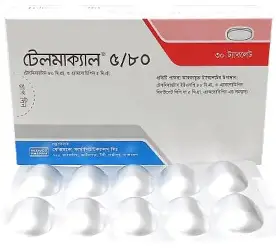 Telmacal 5/80MG Tablets