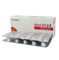 Nitro SR 2.6-MG Tablet
