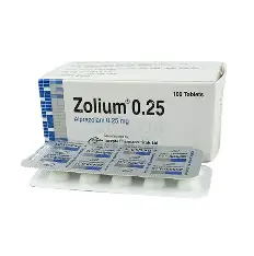 Zolium 0.25-MG Tablet