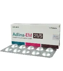 Adlina-EM 5/25-MG Tablet