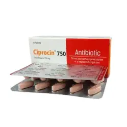 Ciprocin 750MG Tablets