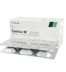 Carlina-M 2.5/850-MG Tablet