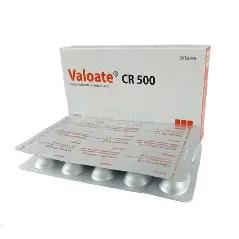 Valoate CR 500MG Tablet