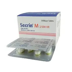 Secrin M-XR 2/500MG Tablet