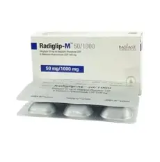 Radiglip-M 50/1000-MG Tablet
