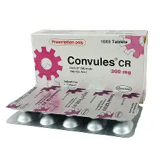 Convules CR 300-MG Tablet