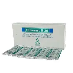 Olmezest H 20-MG Tablet