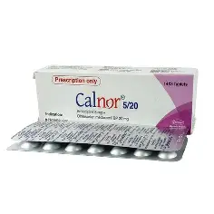 Calnor 5/20-MG Tablet