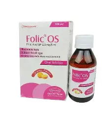 Folic OS Oral Solution 100-ML