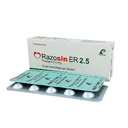 Razosin ER 2.5-MG Tablet
