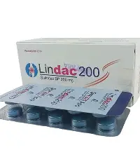 Lindac 200-MG Tablet